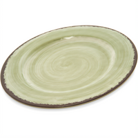 Carlisle Mingle™ 11-Inch Jade Melamine Medium Rim Dinner Plate