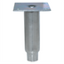 Thumbnail image #1 for 1-5/8 Inch x 6 Inch Straight Stainless Steel Leg with Removable Leg Plate