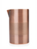 Thumbnail image #2 for Barfly Diamond Lattice Double-Wall Insulated Mixing Tin with Pouring Spout, 21 oz., Antique Copper Plated Satin Finish