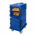 Thumbnail image #2 for Cambro Ultra Camcart Double-Compartment Insulated Front-Loading Full-Size Food Pan Carrier, Navy Blue