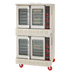 Thumbnail image #1 for American Range Majestic Double-Deck Bakery-Depth Electric Convection Oven with 50/50 Glass Doors
