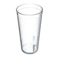 Carlisle Stackable 20 oz Clear SAN Plastic Tumbler