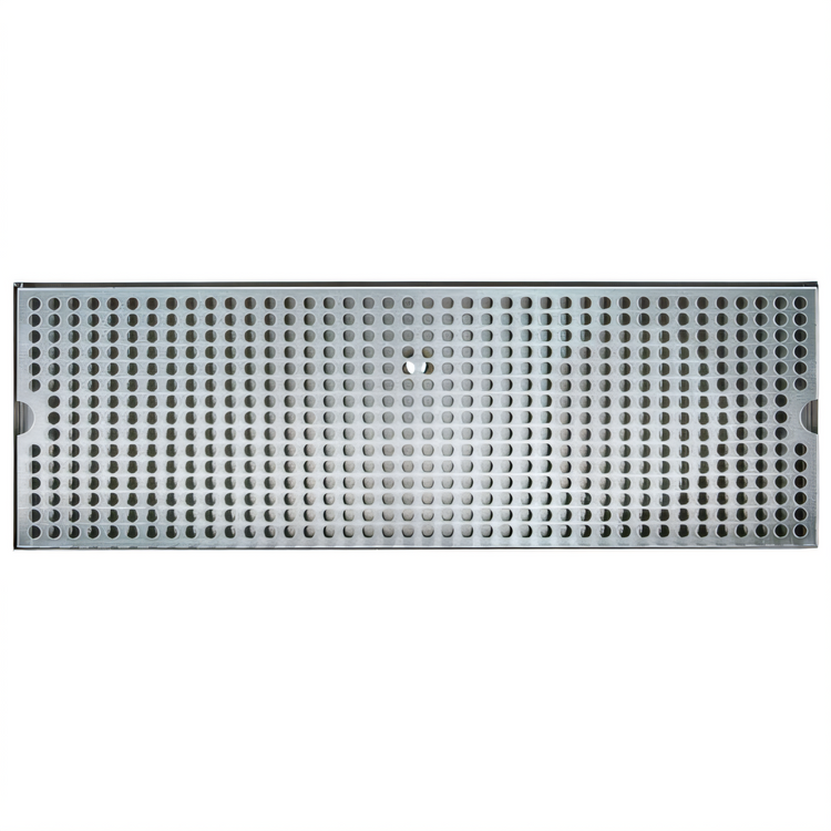 Product image #1 for 20-Inch Surface Mount Stainless Steel Drip Tray with Perforated Grill