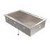 Thumbnail image #1 for Vollrath Remote Refrigerated 3-Pan Drop-In Cold Pan, Full-Size, Deep Well
