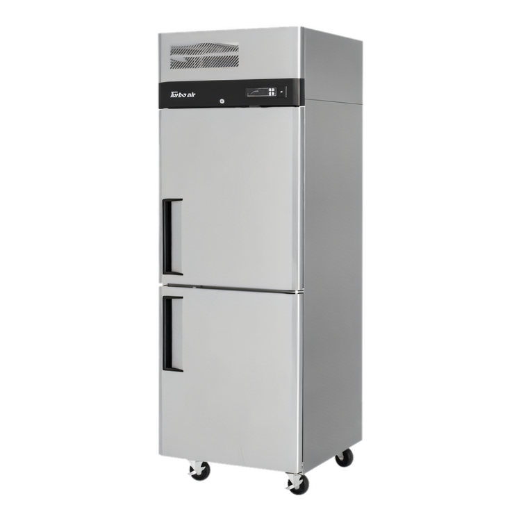 Product image #1 for Turbo Air M3 Series One-Section Reach-In Freezer with Solid Half Doors, 21.5 Cu. Ft., Top-Mounted Self-Contained