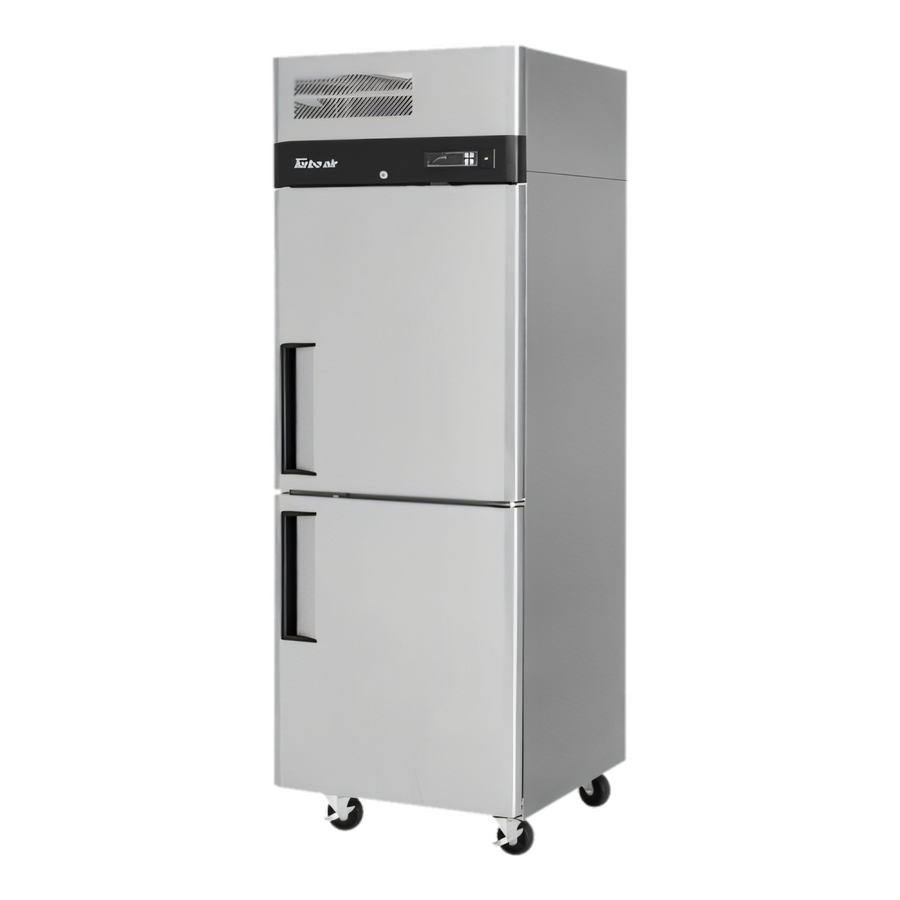 Product image #1 for Turbo Air M3 Series One-Section Reach-In Freezer with Solid Half Doors, 21.5 Cu. Ft., Top-Mounted Self-Contained