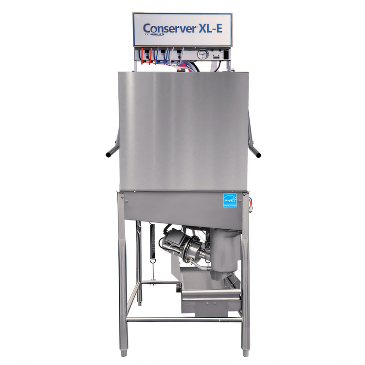 Product image #1 for Jackson Conserver XL-E Door-Type Dishwasher, Low-Temperature Chemical Sanitizing, Universal Straight-Thru/Corner, 39 Racks/Hour