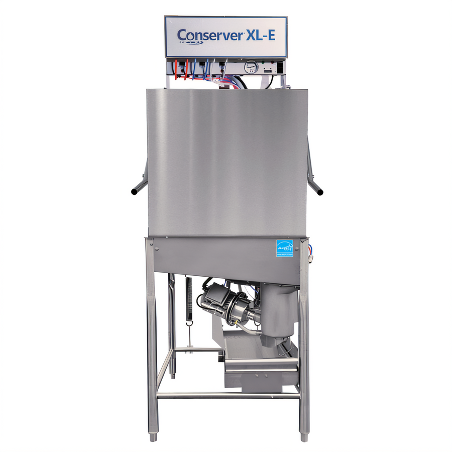 Product image #1 for Jackson Conserver XL-E Door-Type Dishwasher, Low-Temperature Chemical Sanitizing, Universal Straight-Thru/Corner, 39 Racks/Hour