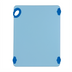 Thumbnail image #1 for Winco STATIKBoard Blue Co-Polymer Rectangular Cutting Board with Grip Hook, 15 x 20 x 1/2 Inch