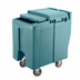 Thumbnail image #2 for Cambro SlidingLid Mobile Ice Caddy, 175 lb Capacity, Slate Blue