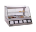 Thumbnail image #1 for Antunes DCH-220 Countertop Heated Display Cabinet, 2-Pan, Curved Glass