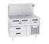Thumbnail image #1 for Garland Arctic Fire 68-Inch Two-Section Remote Refrigeration Freezer Base with 4 Self-Closing Drawers