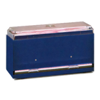 Thumbnail image #1 for Vollrath Straw Boss® 3820L-01 Replacement Cover for Straw Dispenser, Transparent Brown, Fits 3805, 3820 and 3821