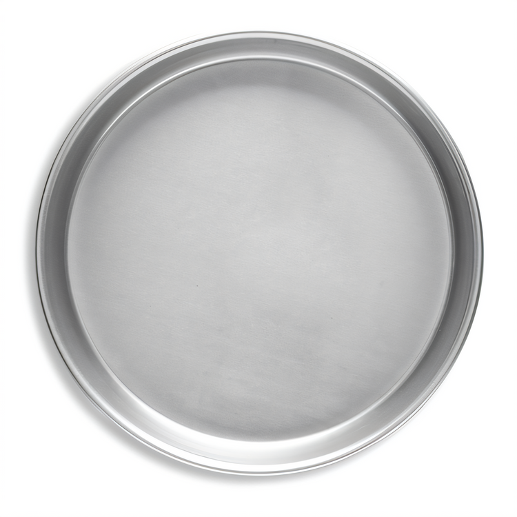 Product image #1 for Vollrath 12.63 Inch Round Solid Tapered Nesting Aluminum Pizza Pan