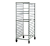 Thumbnail image #1 for Mobile Full-Height End-Loading Donut Screen Rack for 20 23
