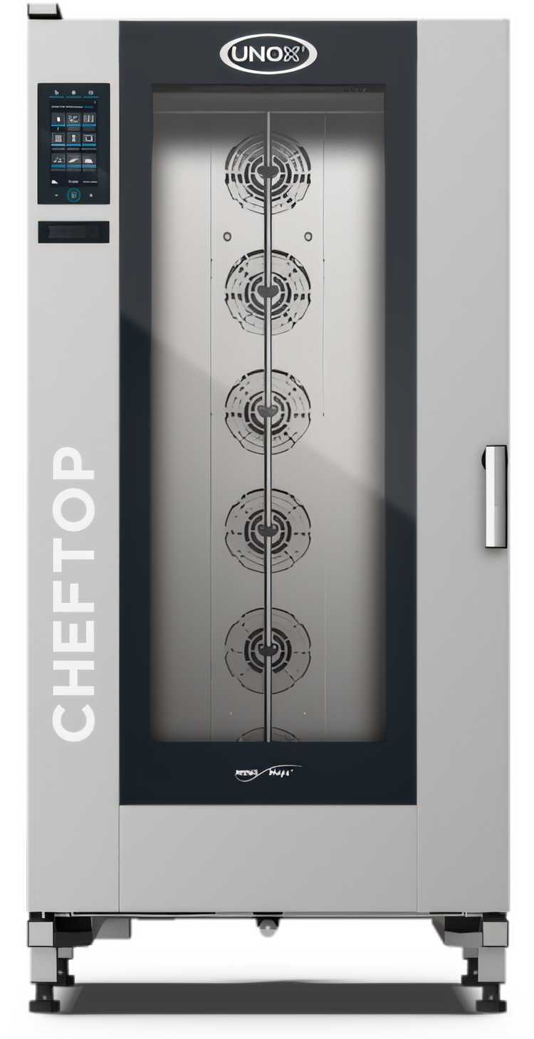Product image #1 for ChefTop MIND.Maps Plus BIG Gas Roll-In Combi Oven with Included Trolley, 208-240V