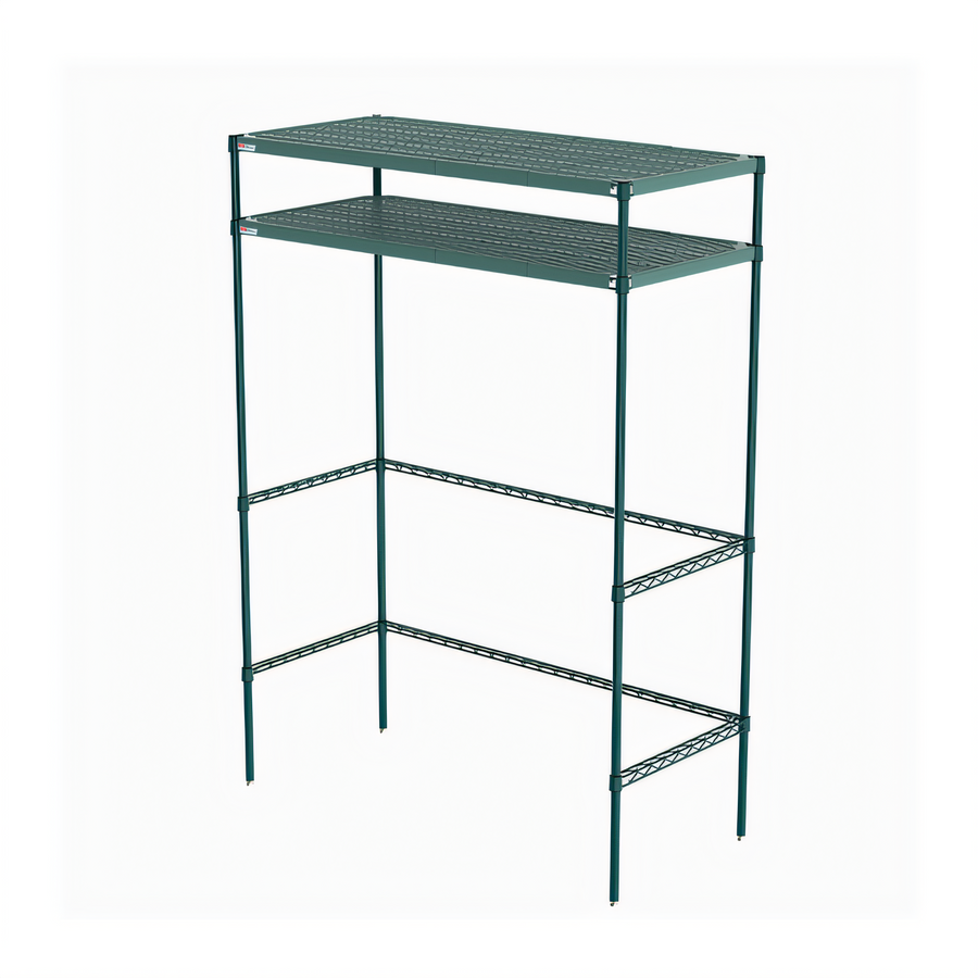 Product image #1 for Metro Super Erecta Pro 54-Inch x 24-Inch Food Locker and Takeout Shelf Housing Unit with 2 Overhead Shelves