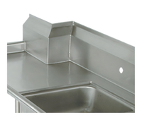 Advance Tabco Custom Fabrication Column Notch with Splash