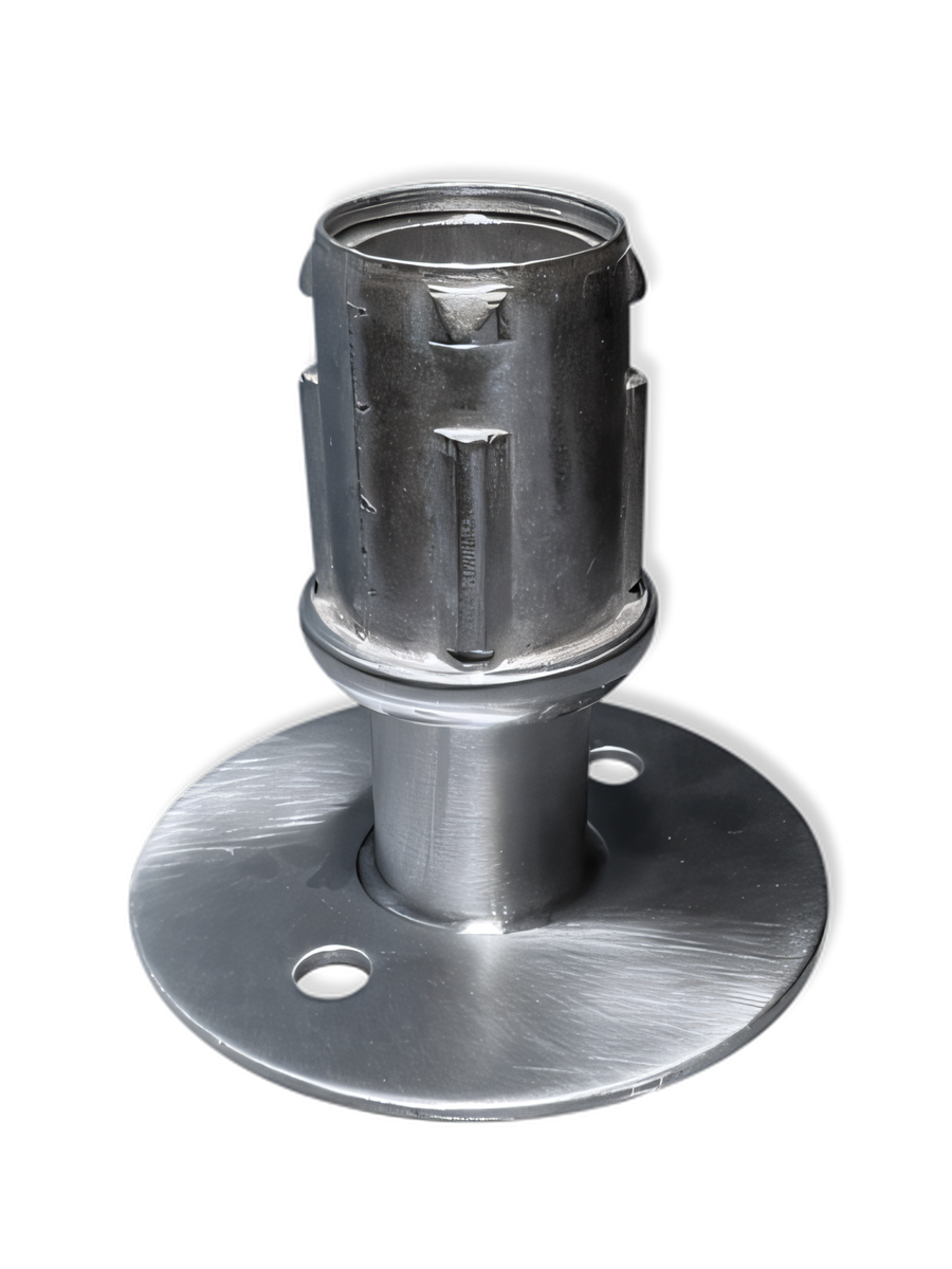 Product image #1 for Heavy Duty Adjustable Stainless Steel Flanged Foot for Work Tables