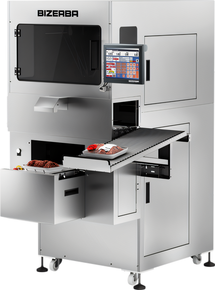 Product image #1 for Bizerba B3 Compact Automatic Wrapping System with Integrated Label Applier