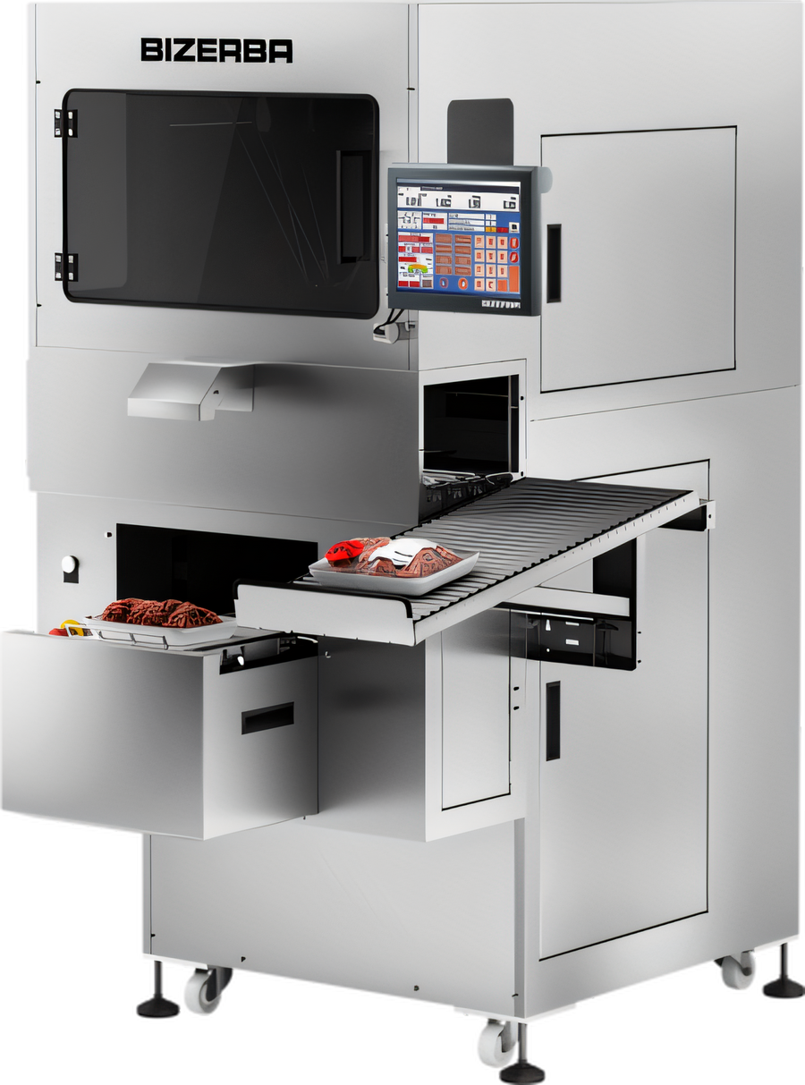 Product image #1 for Bizerba B3 Compact Automatic Wrapping System with Integrated Label Applier
