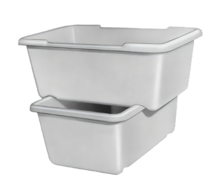 Product image #1 for Channel Manufacturing Jumbo Poly Lug Cart, 19.25 x 30 x 12 Inches, 19 Gallon Capacity