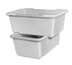 Thumbnail image #1 for Channel Manufacturing Jumbo Poly Lug Cart, 19.25 x 30 x 12 Inches, 19 Gallon Capacity