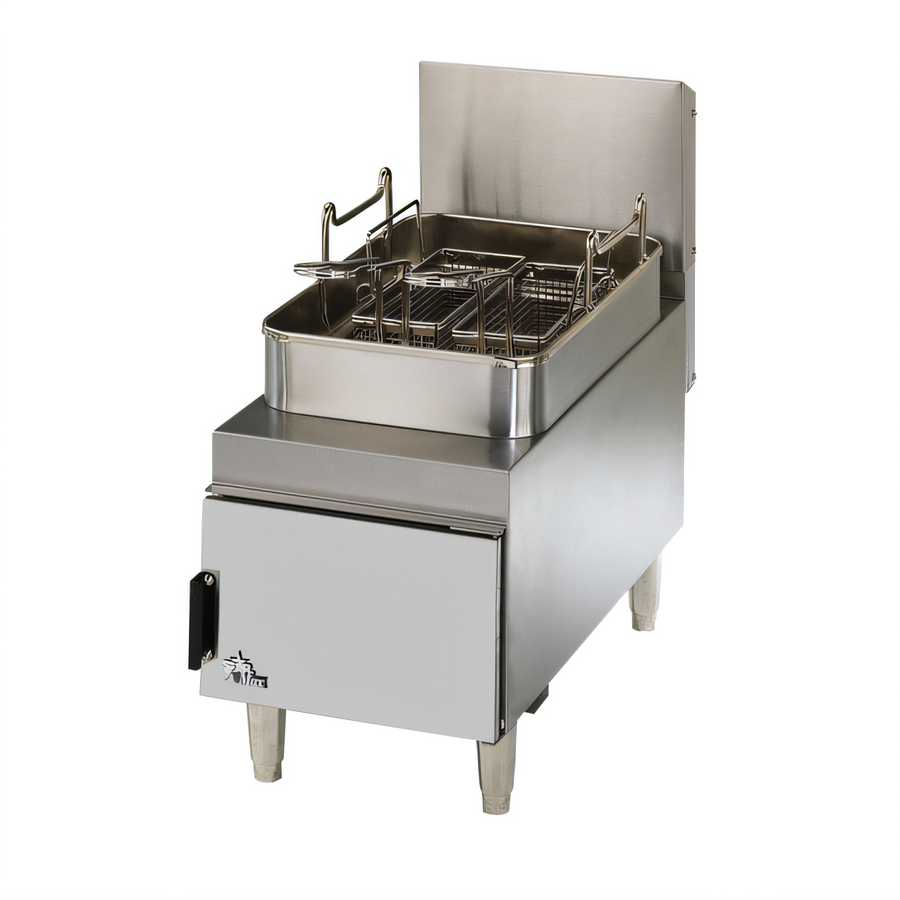 Product image #1 for Star-Max Heavy Duty Countertop Gas Fryer, 15 lb. Capacity, Twin Baskets