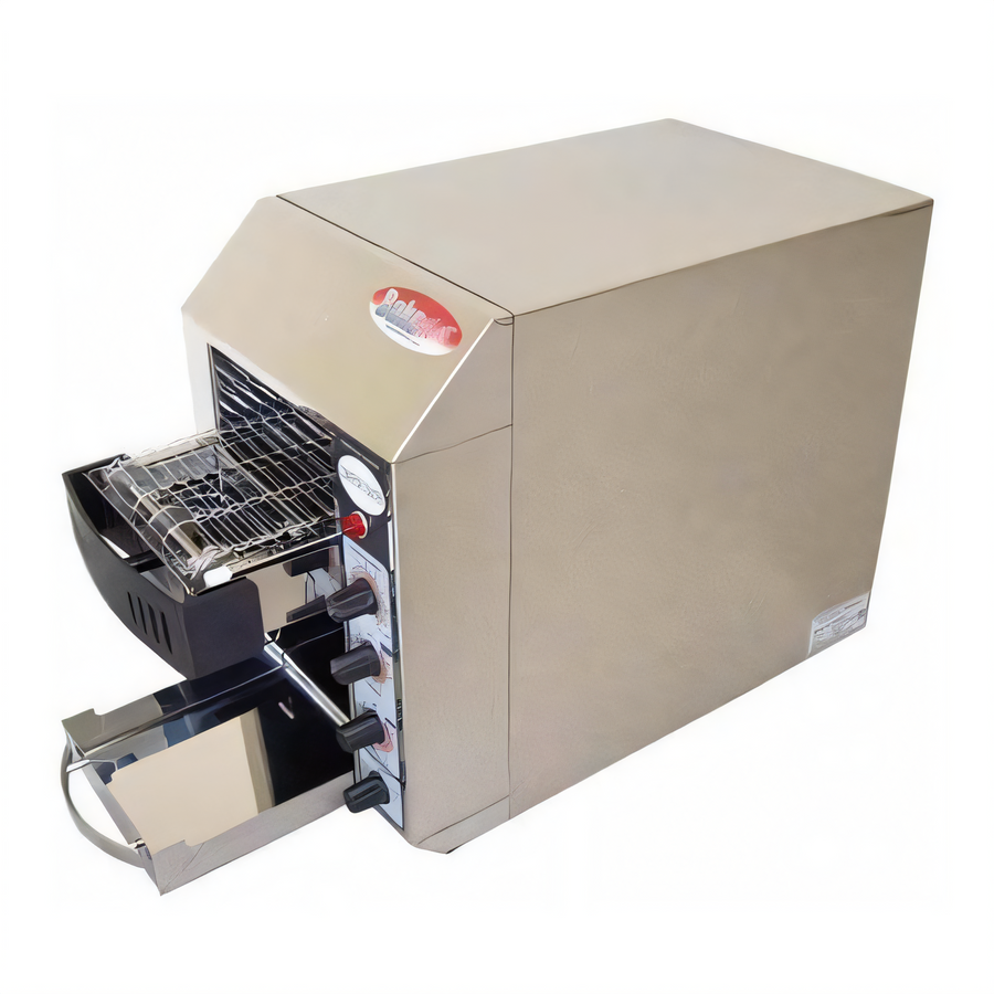 Product image #1 for BakeMax Countertop Conveyor Toaster with 1-Slice Feed, 180 Pieces/Hour, 120V