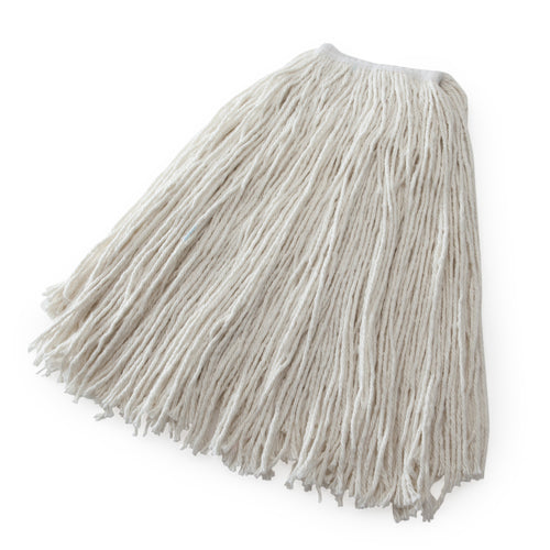 Product image #1 for Economy White #24 Rayon Yarn Cut-End Mop Head with 1-Inch Headband