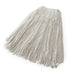 Thumbnail image #1 for Economy White #24 Rayon Yarn Cut-End Mop Head with 1-Inch Headband