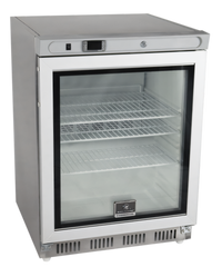 Kelvinator Commercial 24-Inch ADA Height 1-Section Undercounter Refrigerator with Right-Hinged Glass Door, 4.4 Cu. Ft.