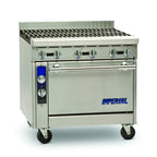 Thumbnail image #1 for Imperial (Middleby) Spec Series IHR-6 36-Inch Gas Range with 6 Open Burners, Standard Oven & Stainless Steel Exterior