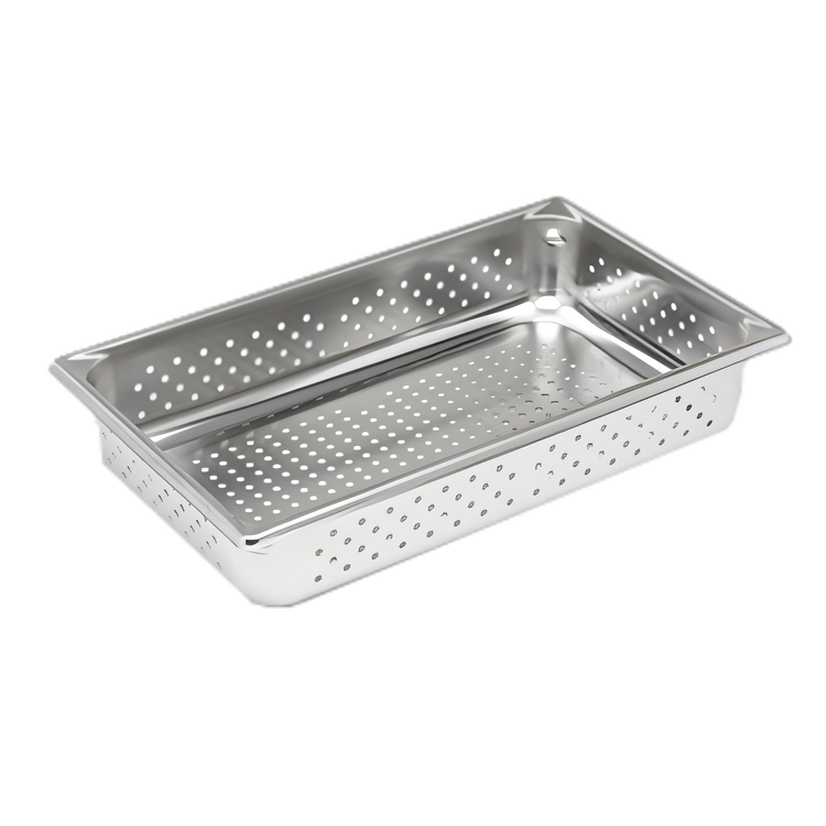 Product image #1 for Vollrath Super Pan V Full-Size Perforated Food Pan, 4-Inch Deep, 22-Gauge 300 Series Stainless Steel