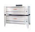 Thumbnail image #1 for Blodgett 1060 DOUBLE Double-Deck Gas Pizza Oven, 60-Inch x 37-Inch Deck Interior
