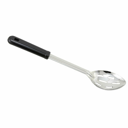 Product image #1 for Winco 13-Inch Slotted Basting Spoon with Black Rounded Bakelite Handle