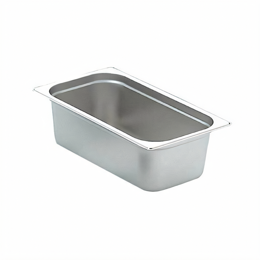 Product image #1 for Omcan 1/3 Size Solid Stainless Steel Steam Table Pan, 6 Inch Deep