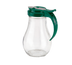 Thumbnail image #1 for Vollrath Dripcut® 14 oz Glass Syrup Server with Red Plastic Top