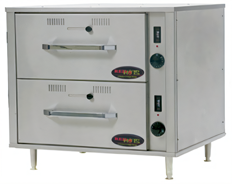 Product image #1 for RedHots Freestanding 2-Drawer Heated Warming Drawer, 240V, Stainless Steel