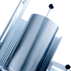 Thumbnail image #1 for Bizerba GSP H-HD-VC-1 Vegetable Chute with Stomper, 7-Inch Diameter x 12-Inch Long, for GSP H & HD Series