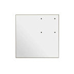 Thumbnail image #1 for Krowne Royal Series KR-DR90F Stainless Steel 90° Front Outside Drink Rail Corner Filler