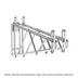 Thumbnail image #1 for Metro 2WS14C Super Erecta Wall-Mounted Shelving