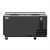 Thumbnail image #1 for KoolMore 65-Inch Black Commercial Bottle Cooler with Built-In Opener and Sliding Doors, 19 Cu. Ft.