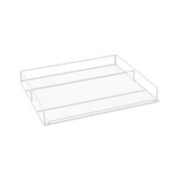Beverage-Air Flat White Epoxy-Coated 12-Bottle Wine Rack for MMR/MMRR72