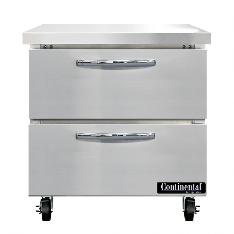 Product image #1 for Continental Refrigerator SWF32N-D 32 Inch One-Section Work Top Freezer with Drawers