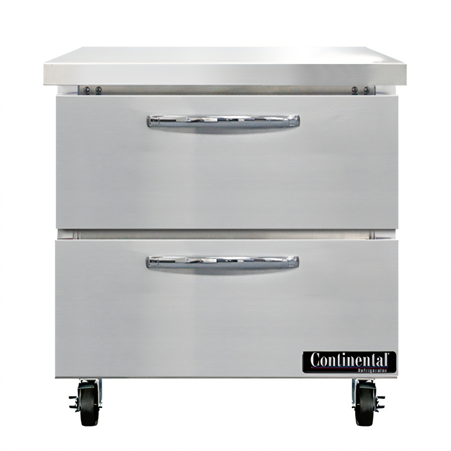 Product image #1 for Continental Refrigerator SWF32N-D 32 Inch One-Section Work Top Freezer with Drawers