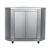 Thumbnail image #1 for KoolMore Outdoor Stainless Steel Corner Cabinet with 2 Hinged Doors, 26 Inch