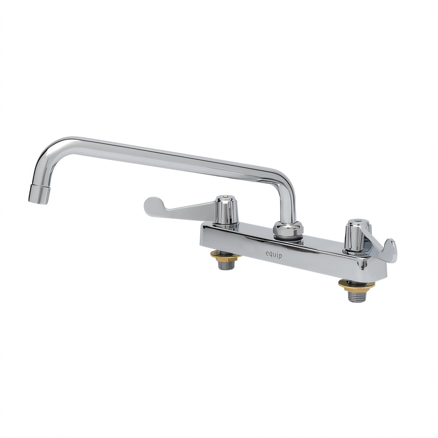 Product image #1 for equip 8-Inch Centers Deck-Mount Workboard Mixing Faucet with 10-Inch Swing Nozzle