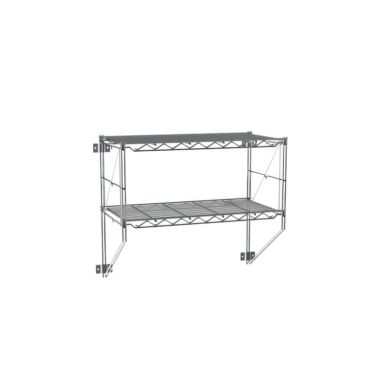 Product image #1 for Metro Erecta Regular Chrome Wire Wall Shelf Kit, 26-1/4 W x 13 D x 21 H Inches