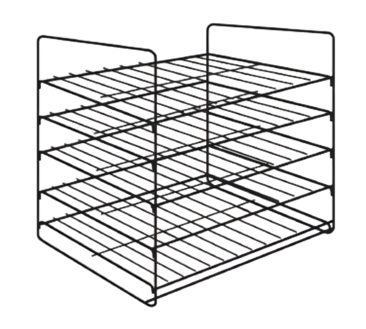Product image #1 for Hatco 5-Shelf Multi-Purpose Rack for Food Display Cases, 18 x 16-Inch Shelves
